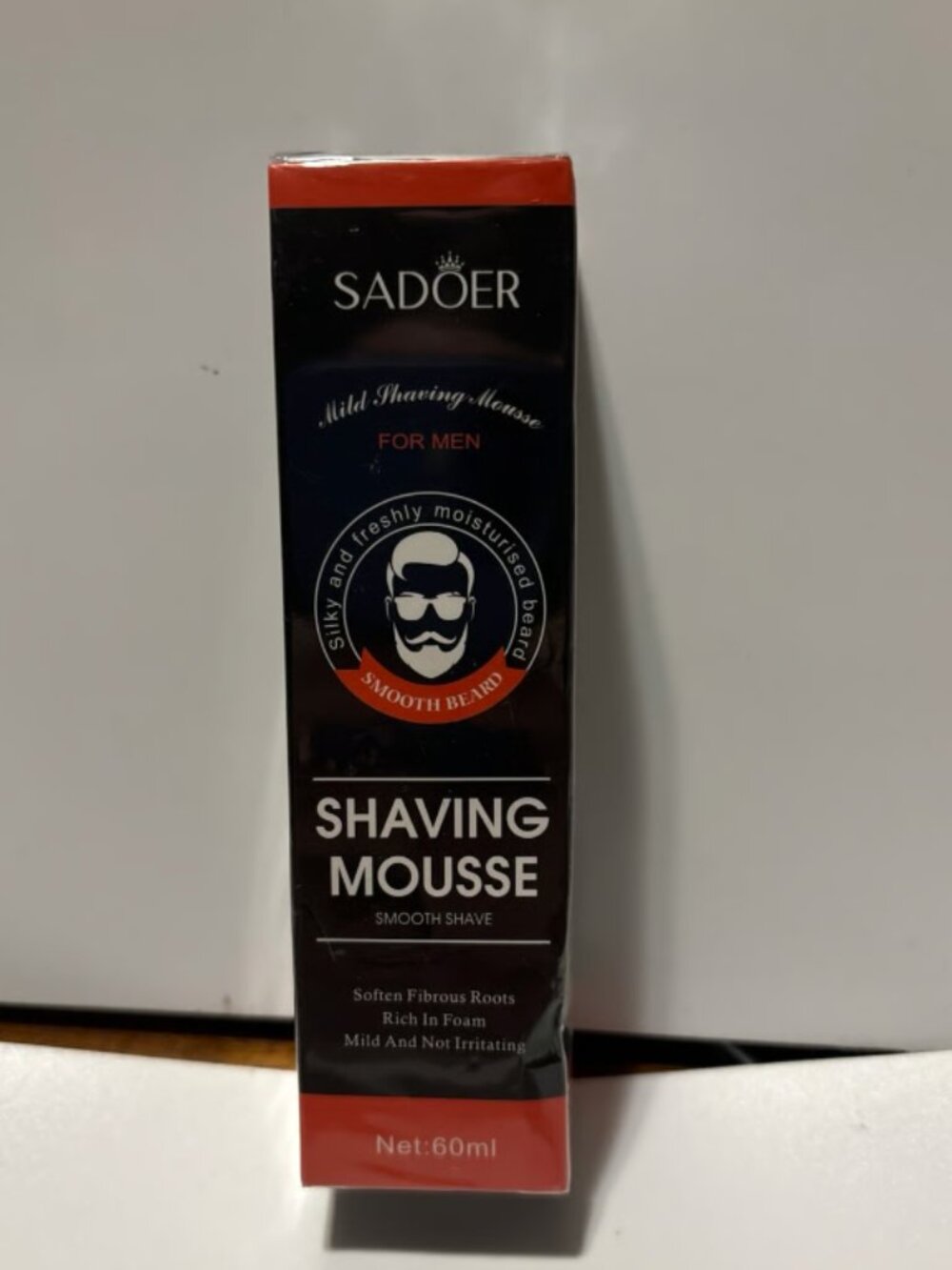 Sadoer Beard Serum Moisturizing Luster Men 30 ml. New - Sealed Box